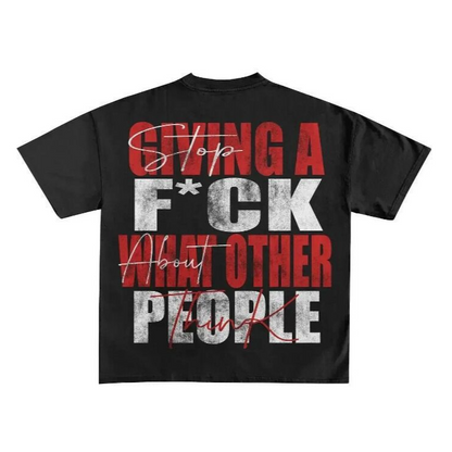 Cartoon Print Mens T-Shirt