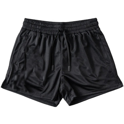 Men's Quick-Dry Athletic Quarter-Length Shorts