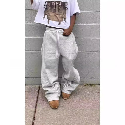 RIOT Relaxed and loose straight-leg trousers - apparel