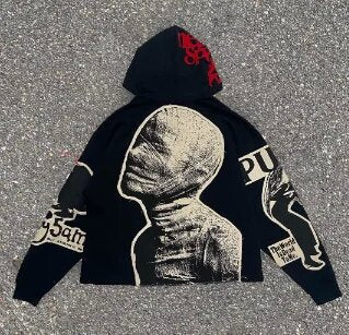 Printing Loose Hoodie  Sweatshirt