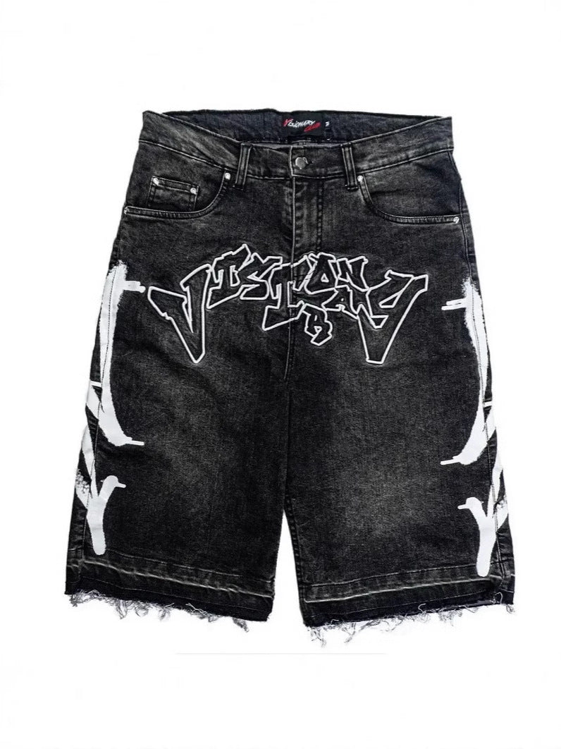 Straight-leg jeans