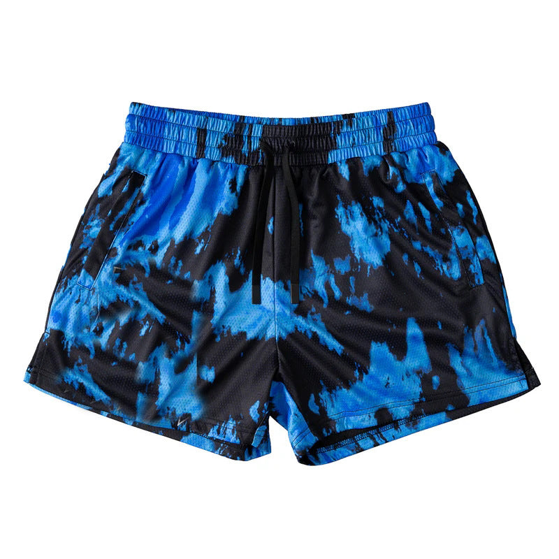 Men's Quick-Dry Athletic Quarter-Length Shorts