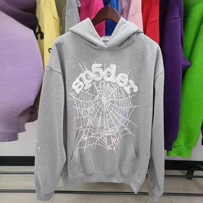 Thick fleece hoodie with a hood