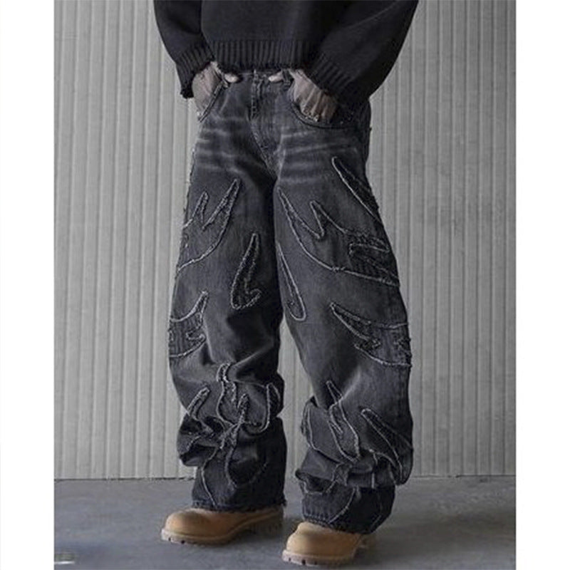 retro wide-leg pants