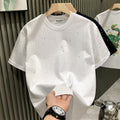 Mens Rhinestone Short Sleeve T-Shirt